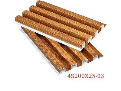 Lam Sóng Giả Gỗ T4S200x25-3 Trong Nhà 200mm