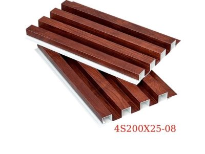 Lam Sóng Giả Gỗ T4S200x25-8 Trong Nhà 200mm