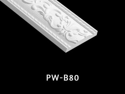 phào chỉ hàn quốc lưng ps PW-B80 80mm