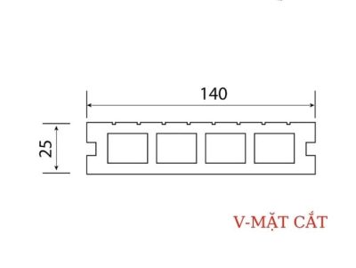SÀN GỖ NHỰA VUÔNG MC 3000MM