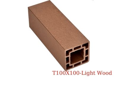 TRỤ GỖ NHỰA T100X100 LW 100mm