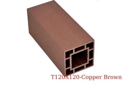 TRỤ GỖ NHỰA T120X120 CB 120mm