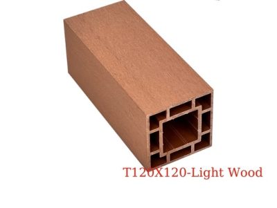 TRỤ GỖ NHỰA T120X120 CB 120mm