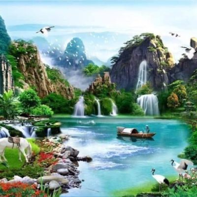 tranh sơn thủy