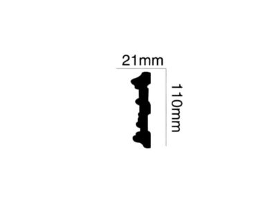 Phào Thắt Lưng PU Prime OZ-B042 mc110mm